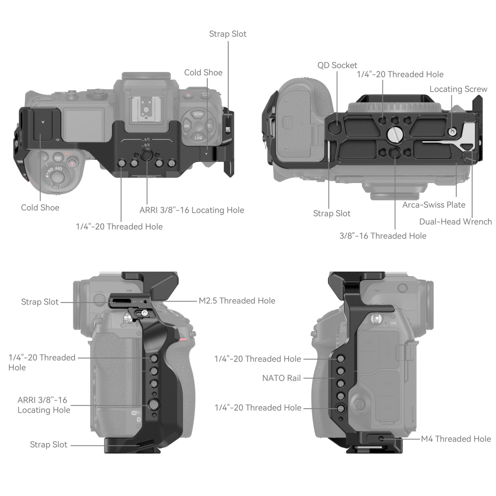 SmallRig kavez za Nikon Z8 3940 - 6